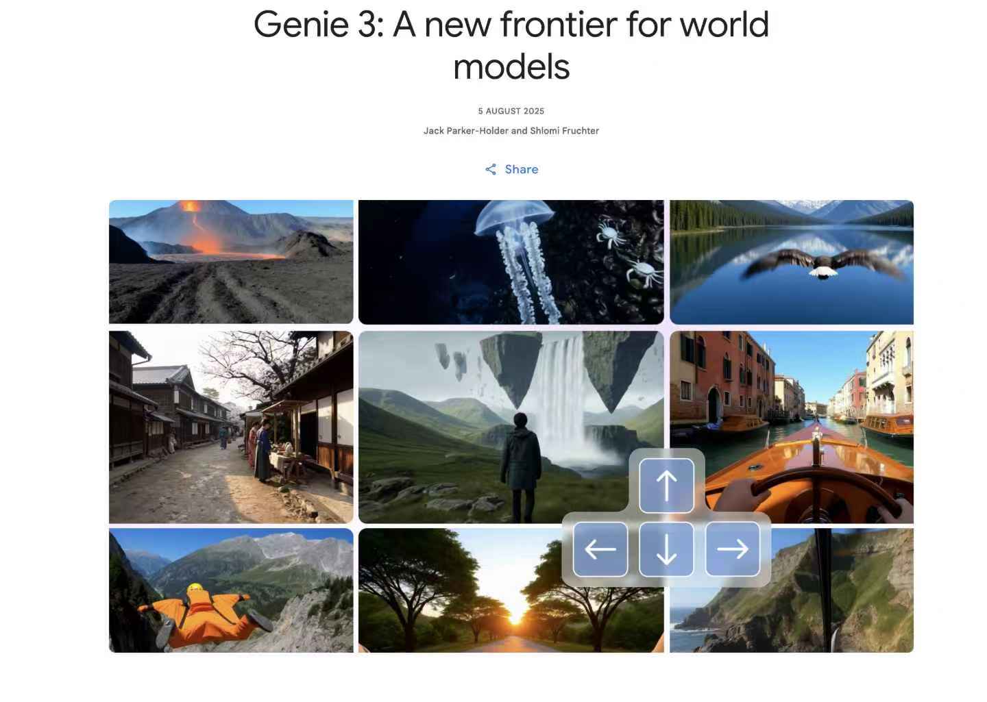 Google's Genie 3: AI No Longer Just Draws, It Creates Entire Virtual Worlds for You