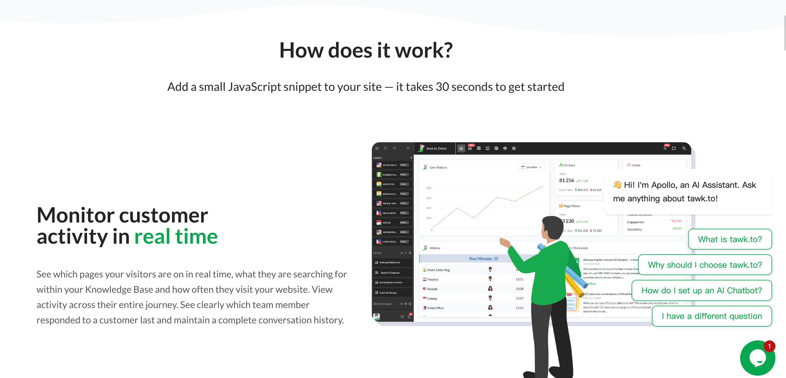 tawk.to – Free AI Customer Communication & Support Platform