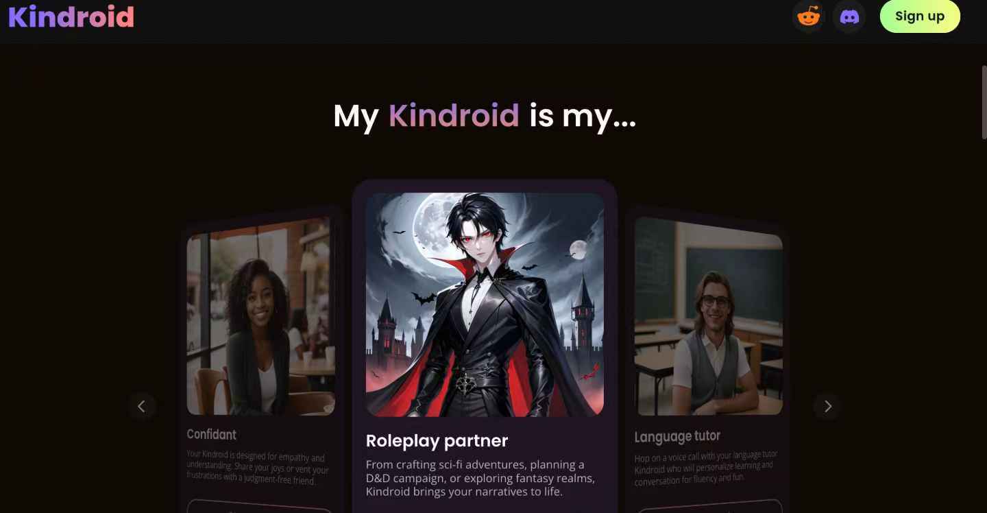 Kindroid – Your Personal AI Companion & Smart Partner