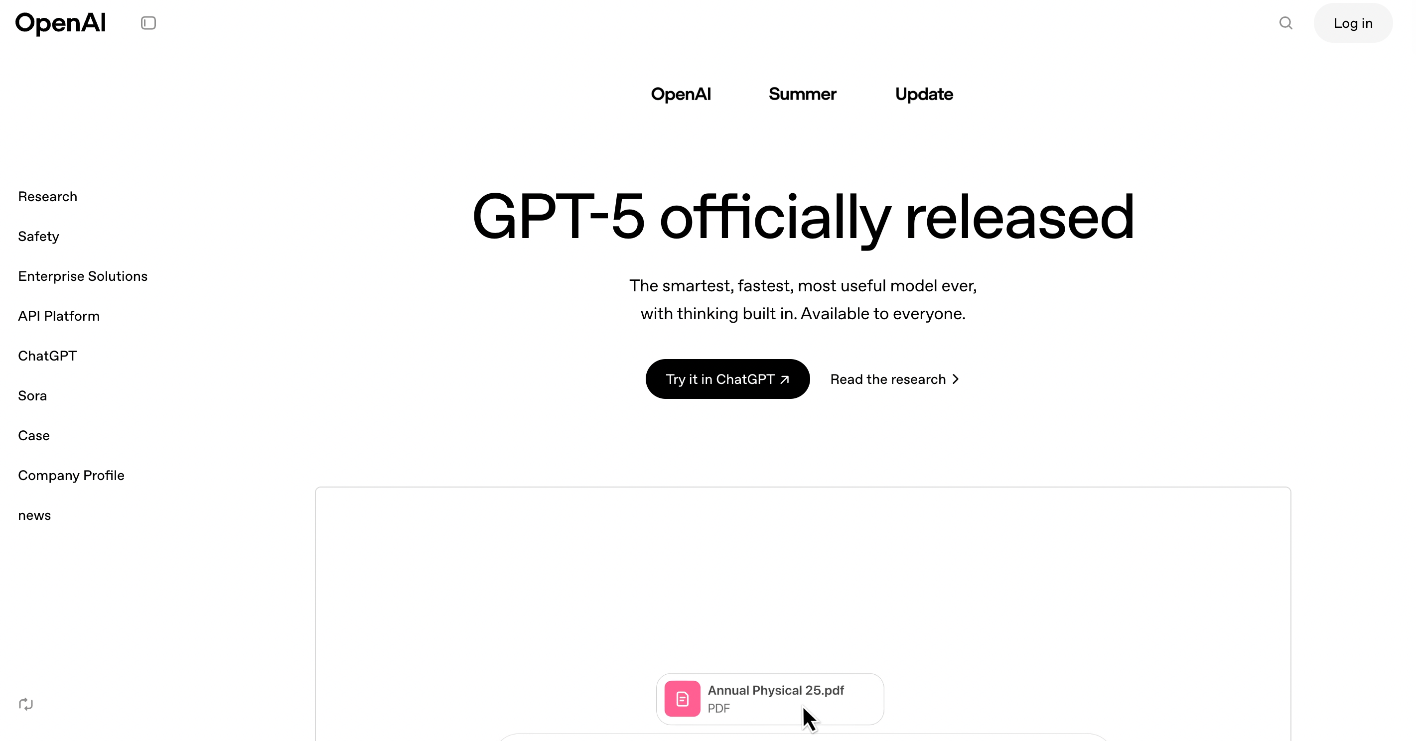 OpenAI Unveils GPT-5: A Leap from Assistant to Expert AI Agent