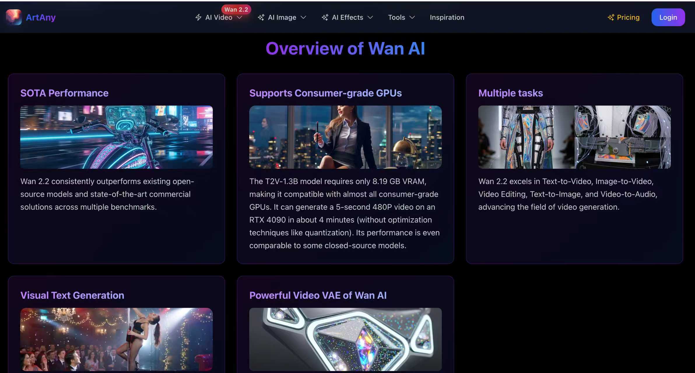 wan ai video generator – AI Smart Video Generator