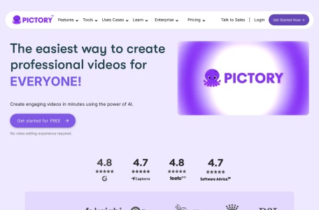 Pictory.ai – AI Text-to-Video & Content Repurposing Platform