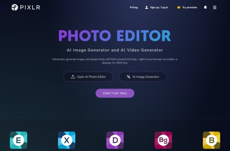 Pixlr – A free online AI image editor, no downloads needed, beautify your photos in one click.