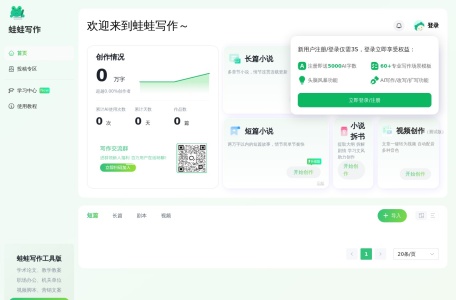 Frog Writer – AI Writing & Content Generation Assistant