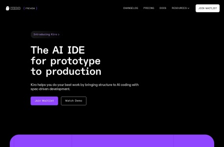 Kiro: The Agentic AI IDE for Spec-Driven Development