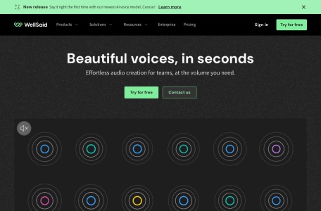 WellSaid Labs – AI Text-to-Speech with Realistic Voices