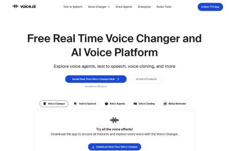 Voice.ai – AI Voice Changer & Voice Cloning