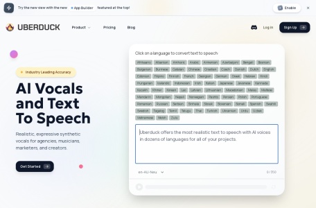 Uberduck – AI Voice Generation & Rapping Tool